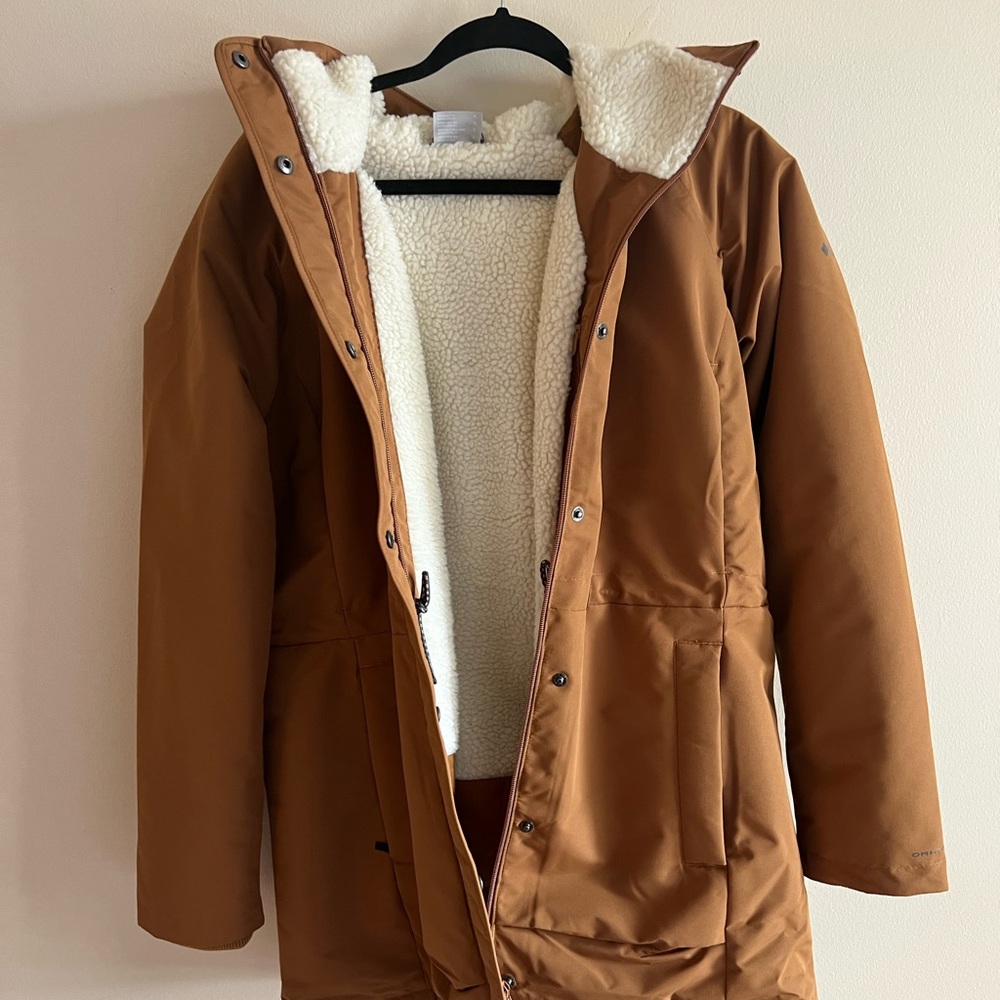 Columbia Sherpa-lined South Canyon Jacket in Camel Brown